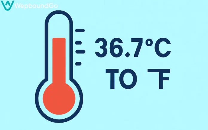 36.7°C to F Conversion Method